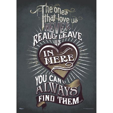 TREND SETTERS Harry Potter The Ones That Love Us Mighty Print Wall Art MP17240361